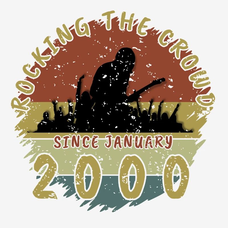 25th Birthday Rocking this planet GIT 01/2000