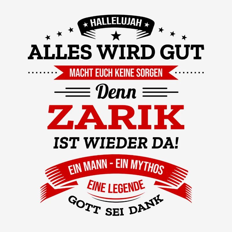 ALLES WIRD GUT, DIE LEGENDE ZARIK IST DA