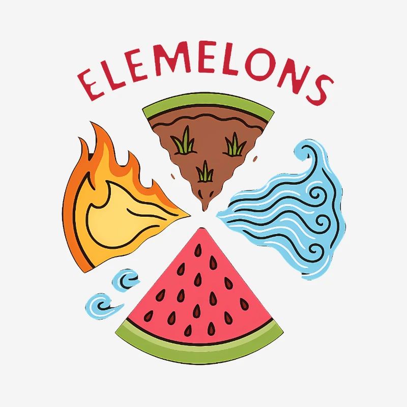 Elemelons Conception élémentaire de pastèque