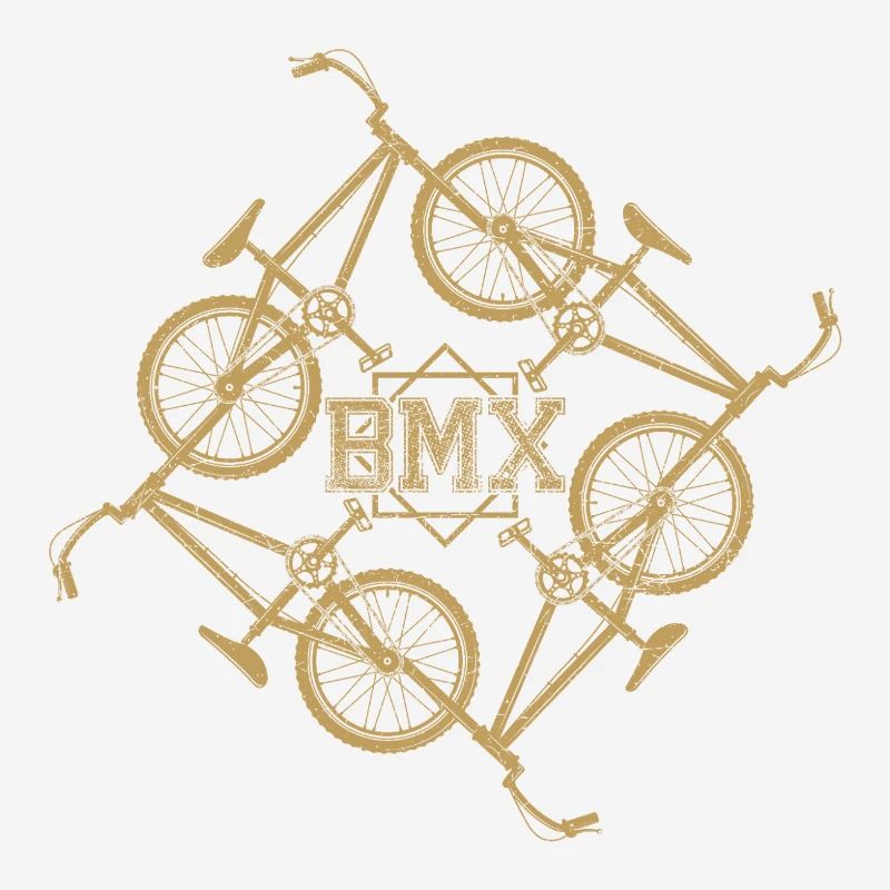 Gold BMX Orbit Pattern