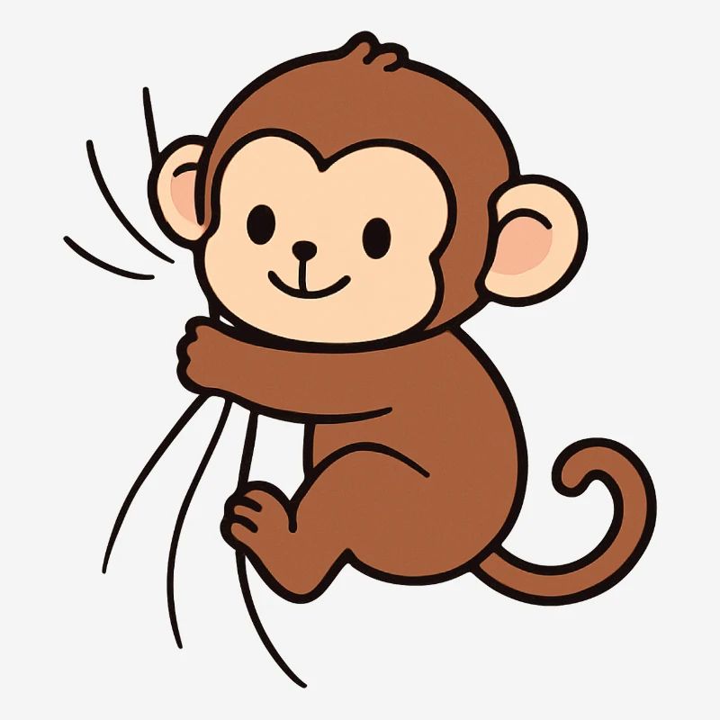 Dear little monkey