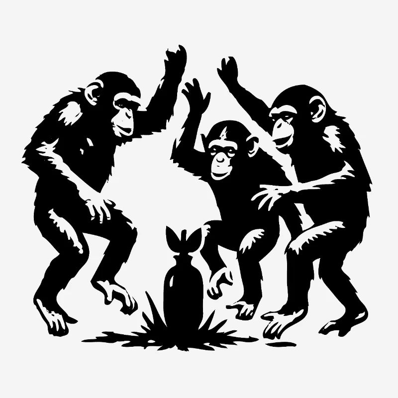 La danse de l’argent, themonkeydance.de, Affentanz