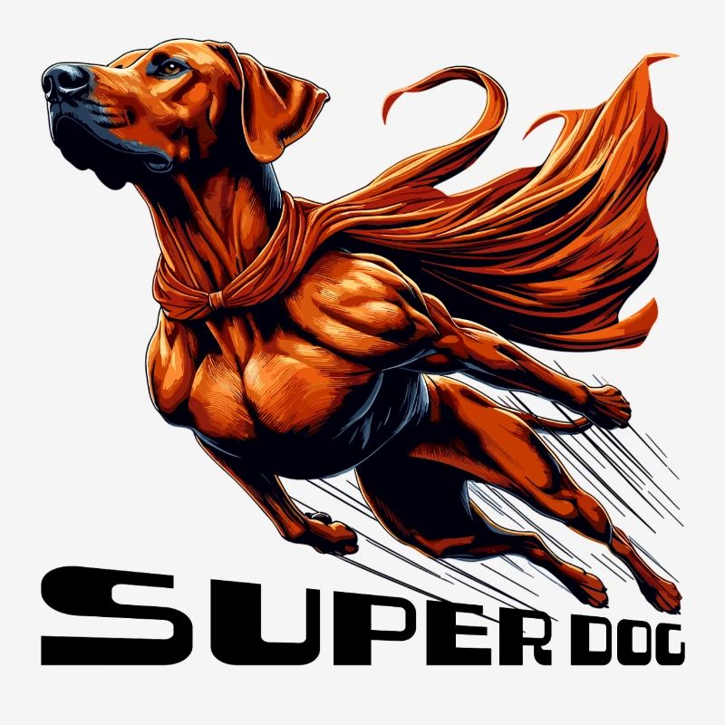Super Dog Rhodesian Ridgeback RR Ridgie Gift