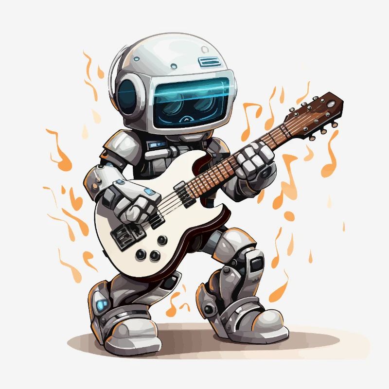 Le guitariste robotique