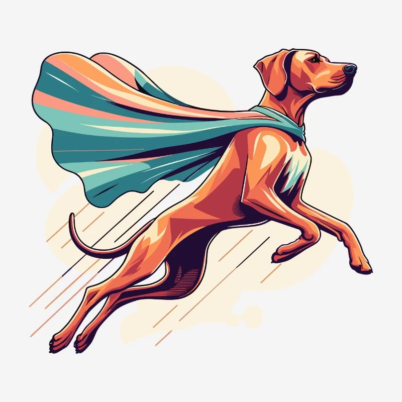 Super Dog Rhodesian Ridgeback RR Ridgie Gift