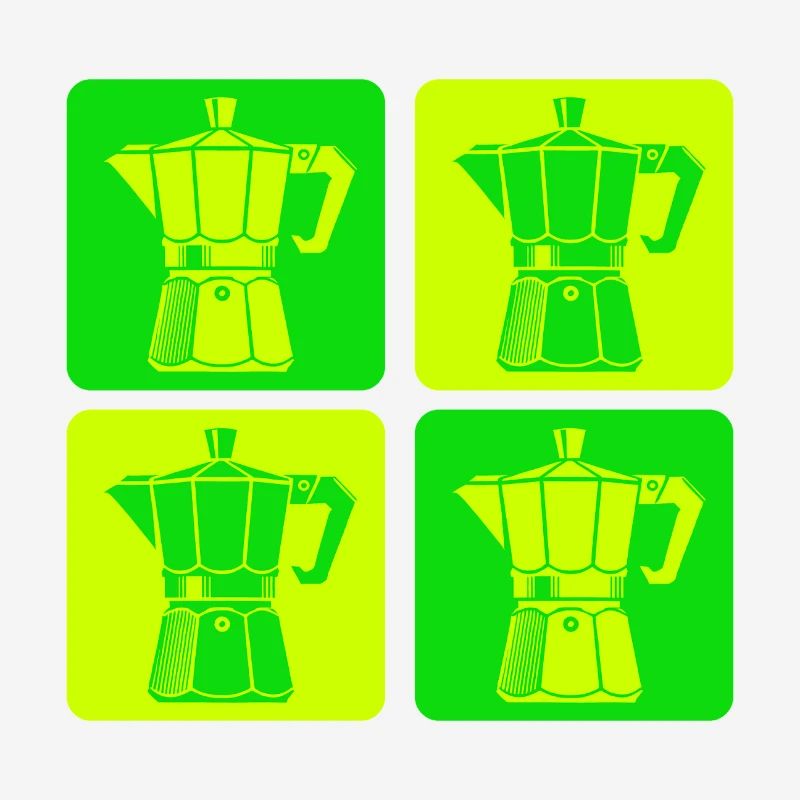 Retro Espresso Maker Pop Art