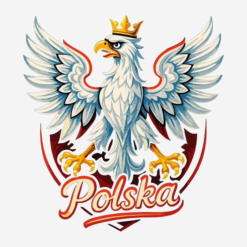Poland Polska Eagle Flag Flag Epic Gift