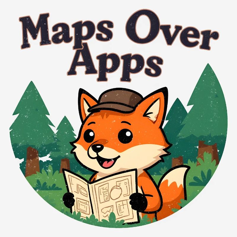 Maps over Apps Fox with map