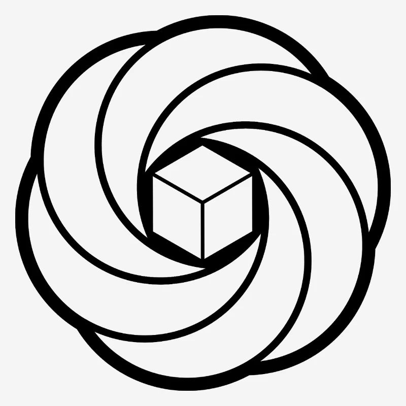 Vortex de cube cosmique
