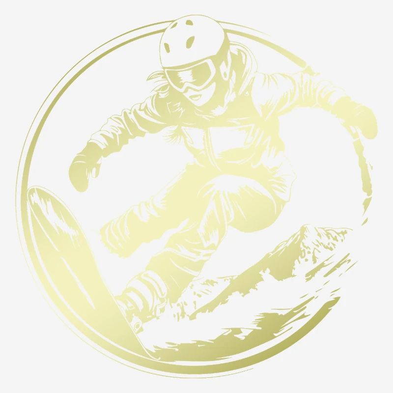 Snowboarder Silhouette