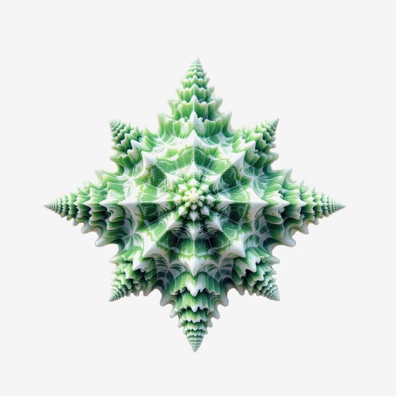 Coque étoile verte