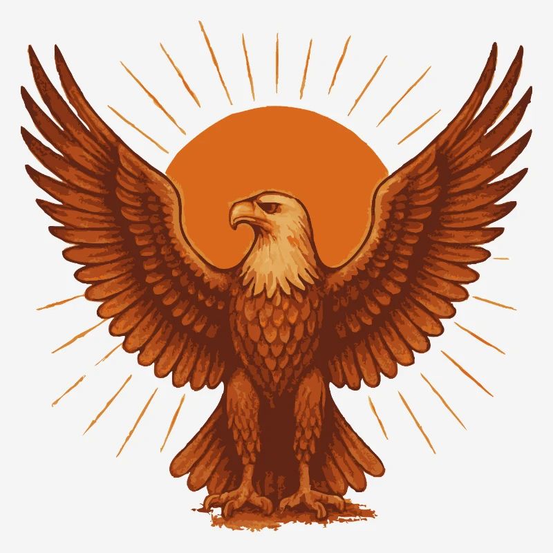 Fiery Solar Eagle