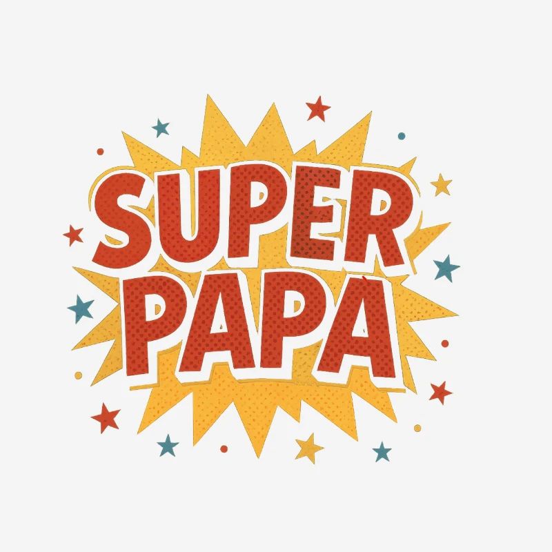 Super Dad Comic Explosion