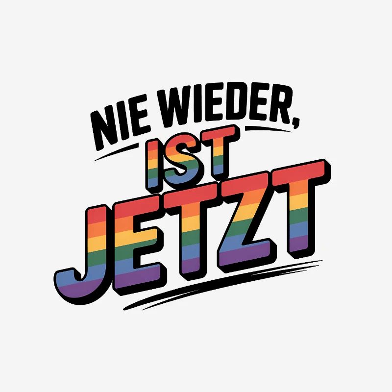 Never again is now! - Cool Pride logo