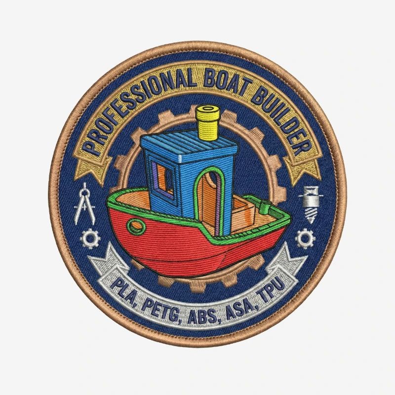Professioneller Bootsbauer Benchy Patch