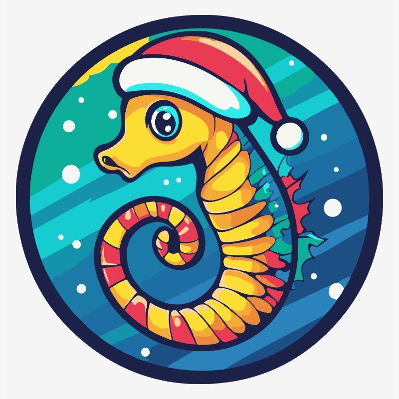 Hippocampe de Noël