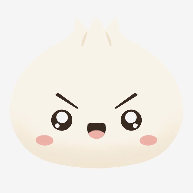 Grumpy Dumpling – süßes Maskottchen