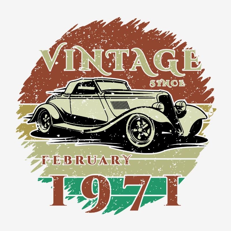 55th Birthday - Classics - Vintage since 02/1971