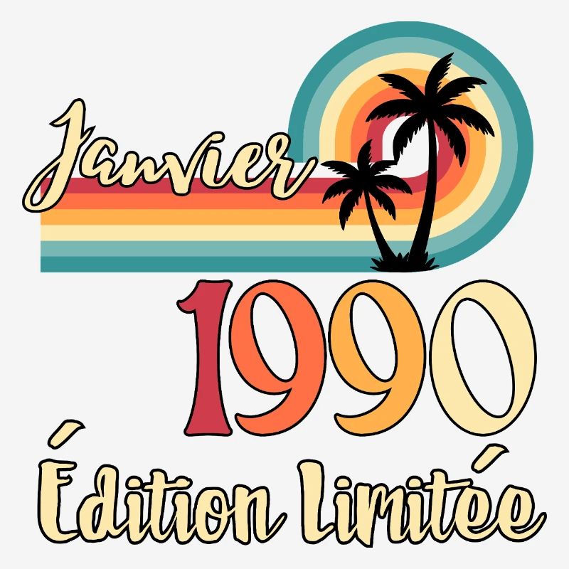 Janvier 1990 – Édition limitée rétro