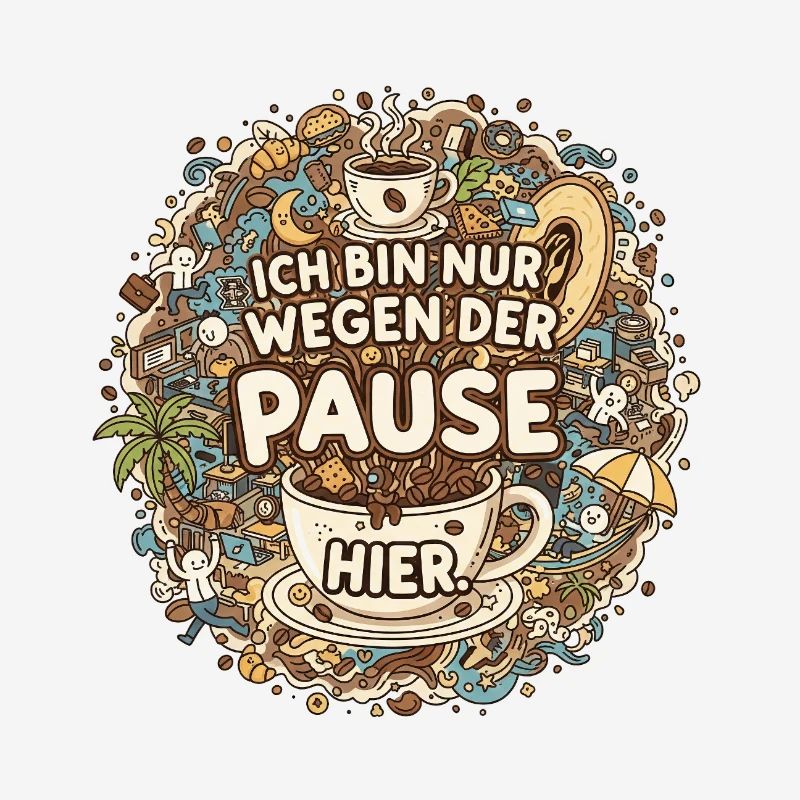 I'm only here for the break – coffee