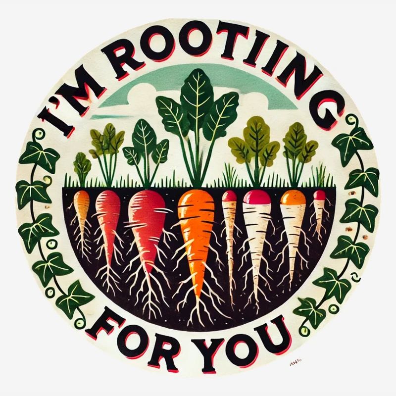 Rootin' Carrot Patch Round