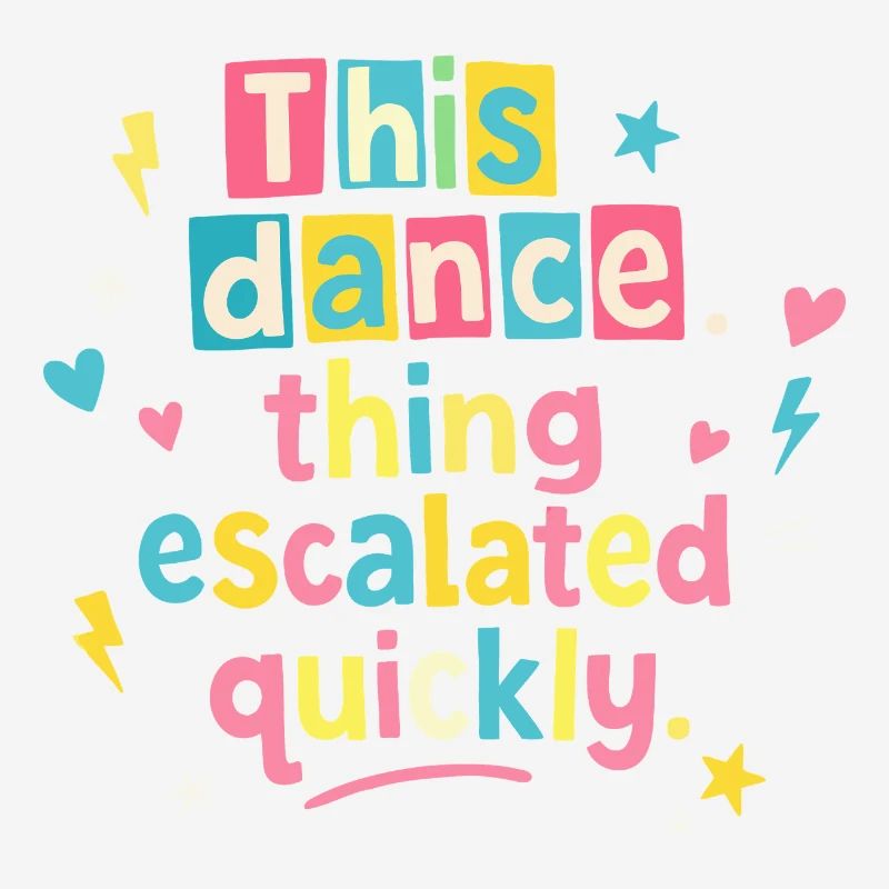 This dance quickly escalated