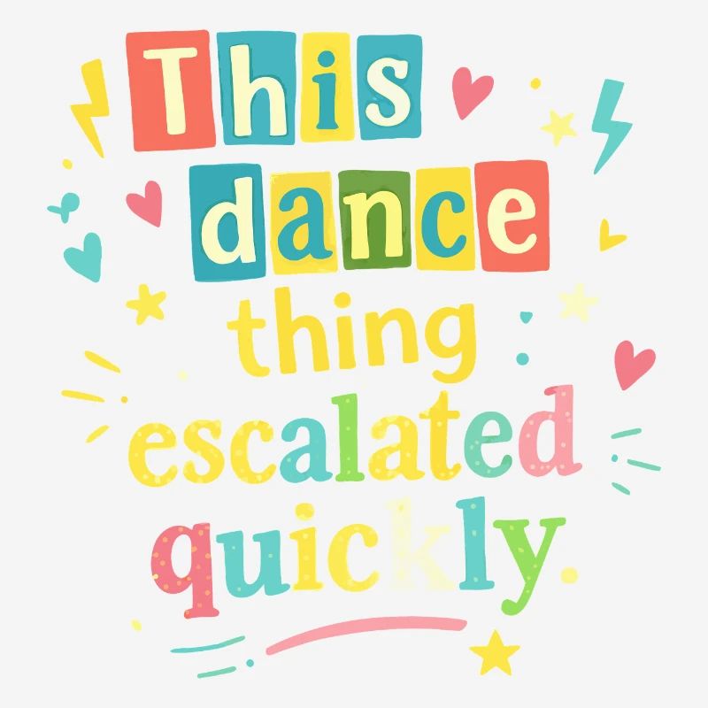 This dance quickly escalated
