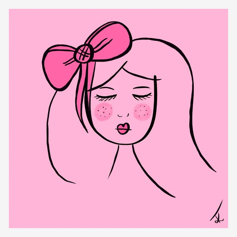 Mädchen Pink