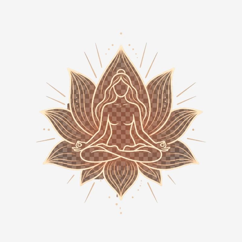 Zen-Lotus Meditationsblüte