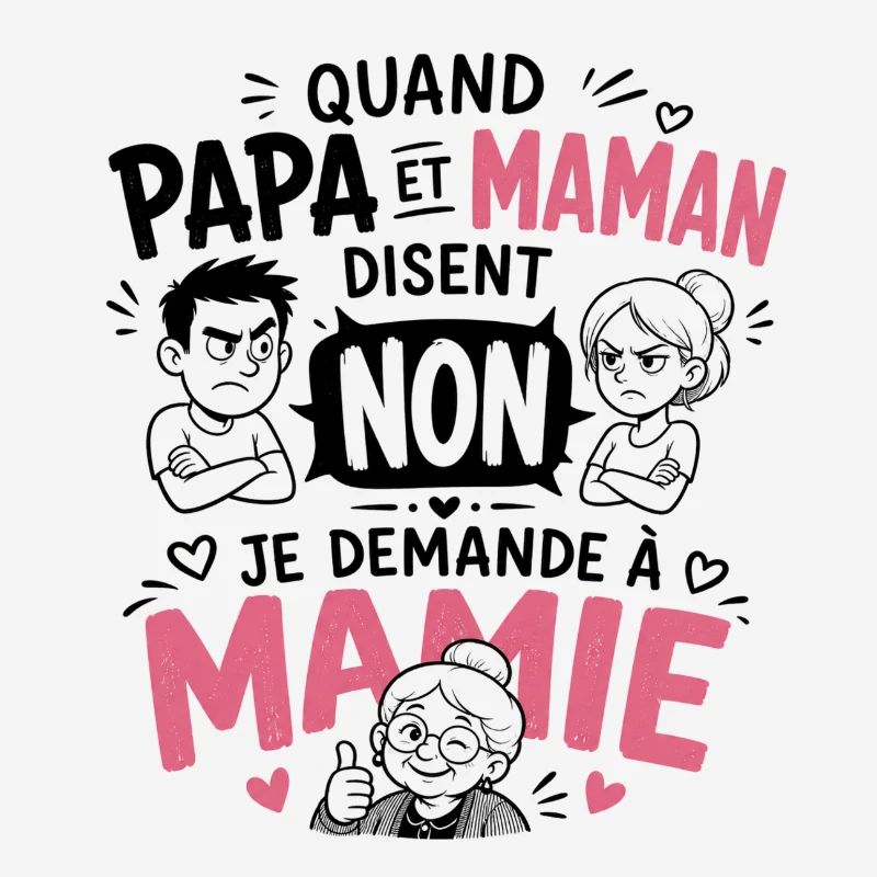 Je demande à Mamie !