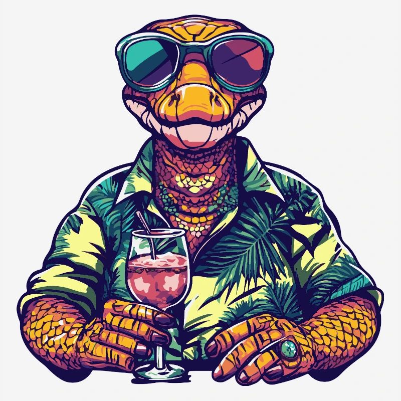 Snake Cobra Comic Summer