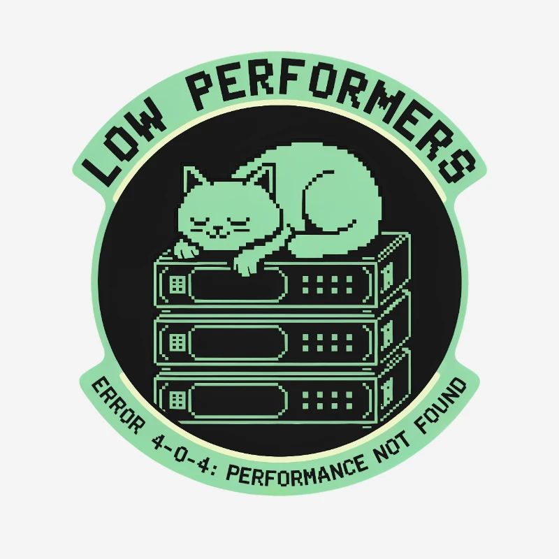 Low Performers Katze Server Pixel Art