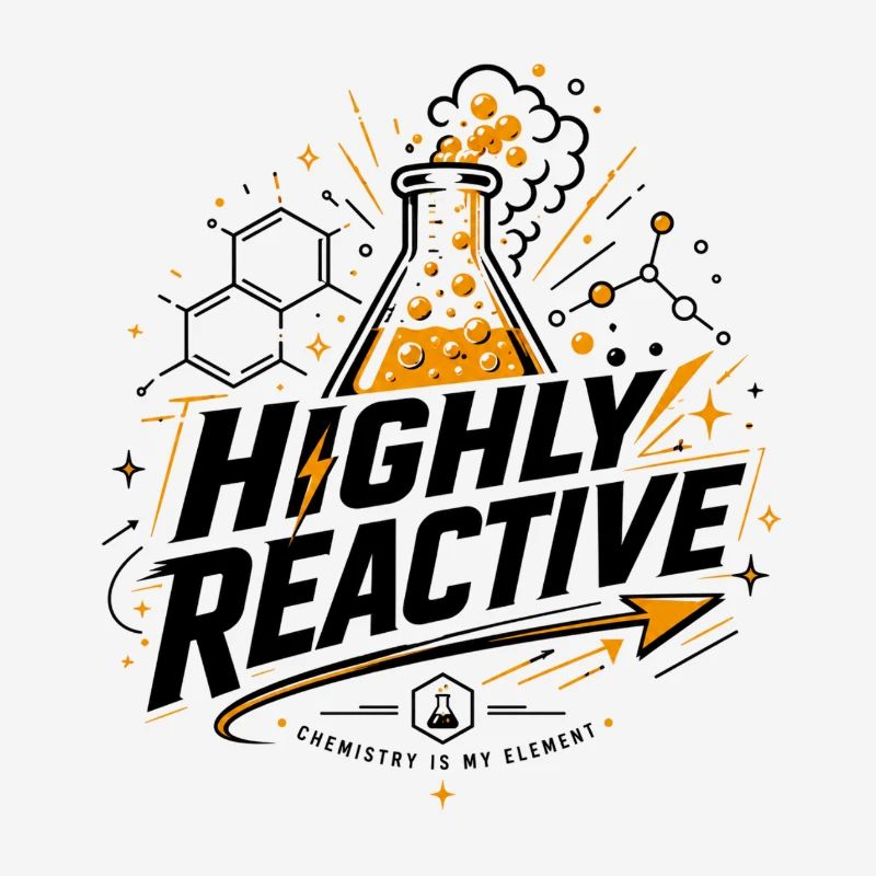 Très réactif – Conception chimique pour passionnés de chimie
