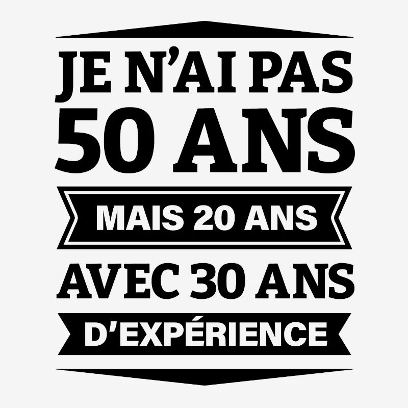 ANNIVERSAIRE 50 ANS AVEC 30 ANS D'EXPÉRIENCE
