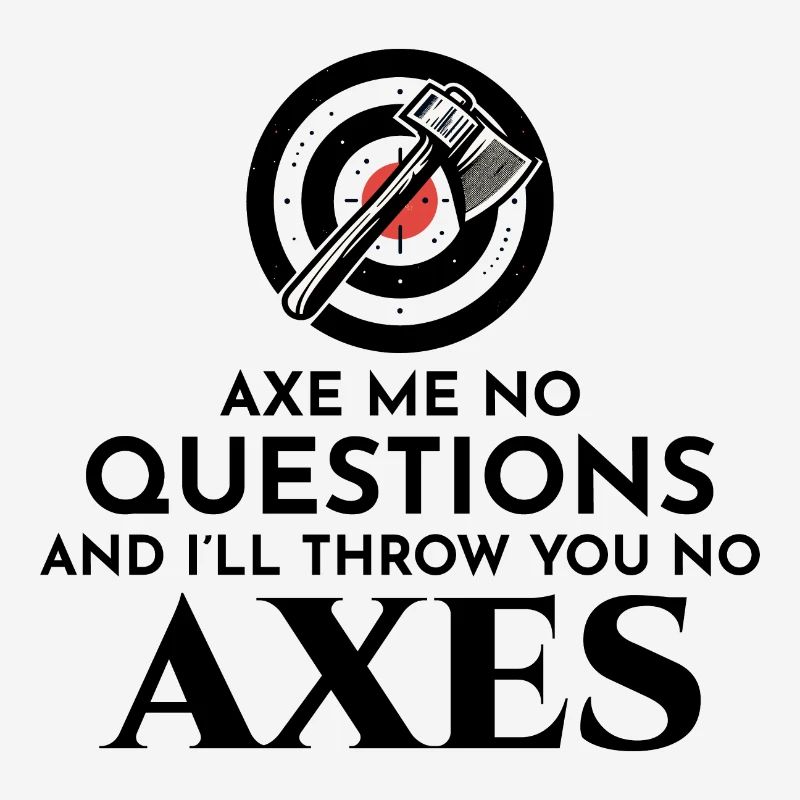 Axe Throwing Axe Thrower Lumberjack Vintage Funny