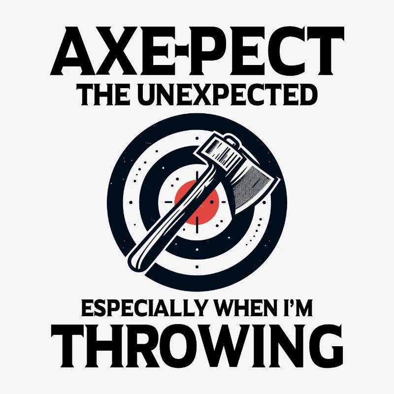 Axe-pect the Unexpected Axe Throwing Lumberjack