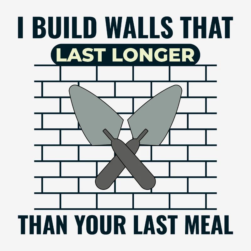 Bricklayer Masonry Construction Job Wall Builder