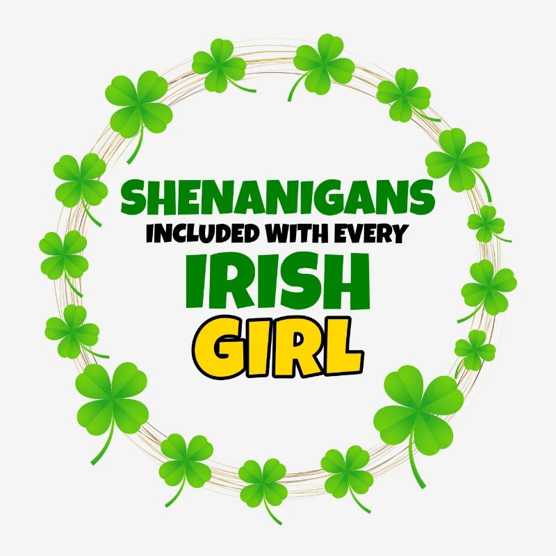 Schabernack inklusive: Irisches Mädchen St. Patrick's Day