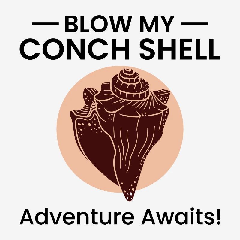 Conch Seashells Collector Beachcomber Sea Shell