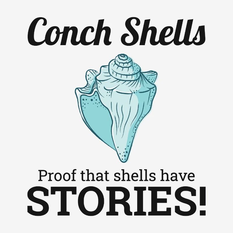 Conch Seashells Collector Beachcomber Sea Shell