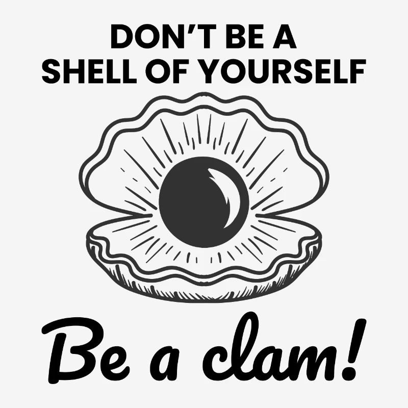 Clam Shell Seashells Collector Beachcomber Beach