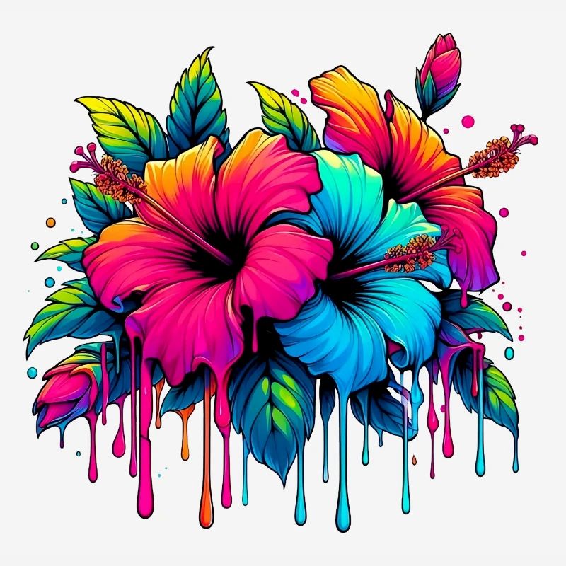 Fleurs d’hibiscus