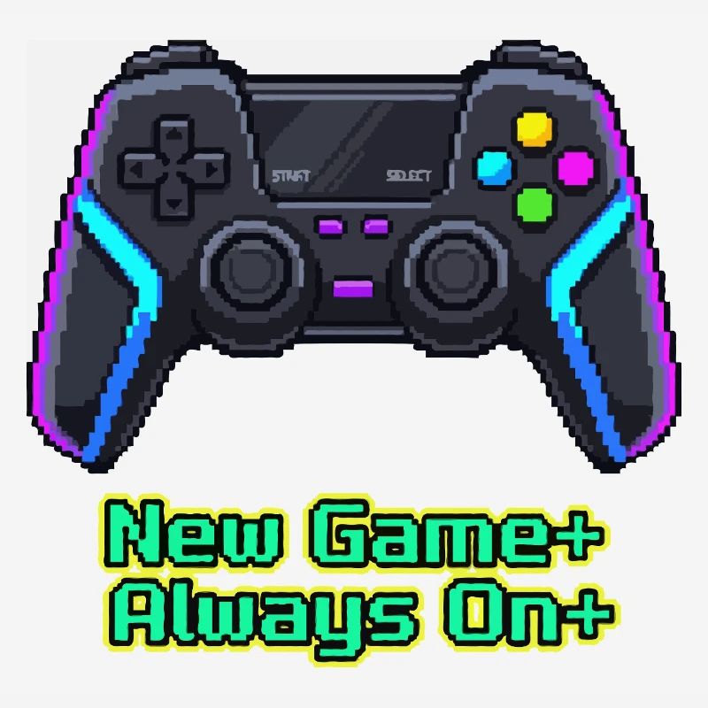 Neon Pixel Controller New Game Plus