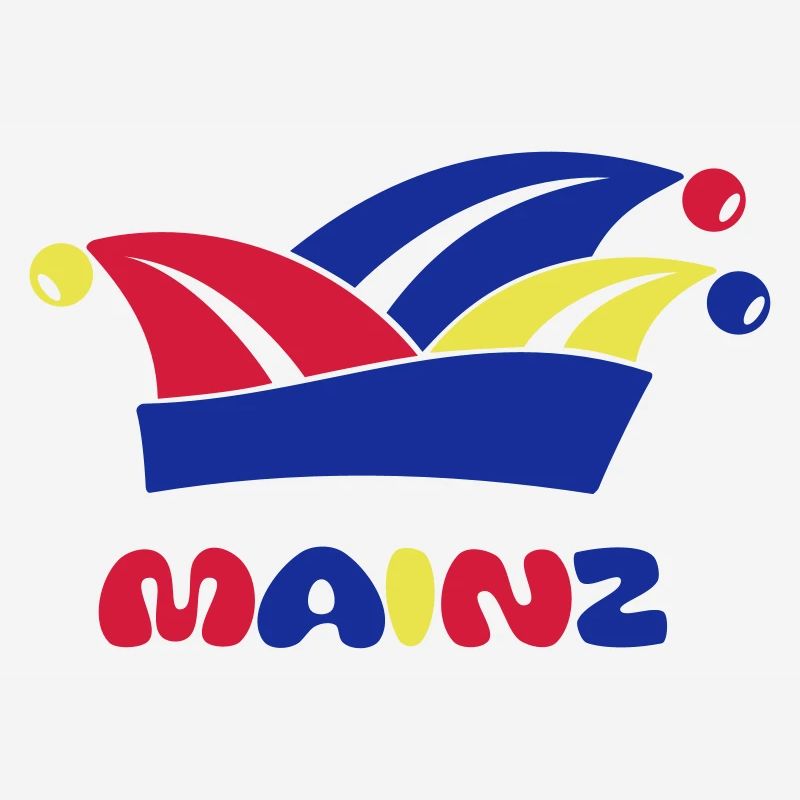 Fasching Narrenkappe Mainz 1, 2 oder 3 Farben