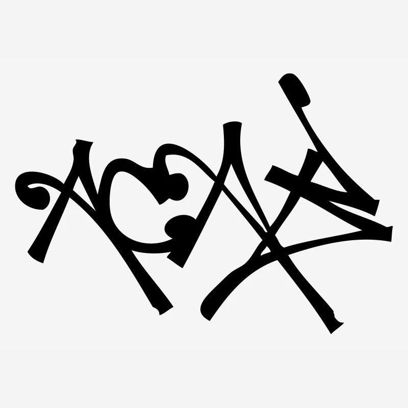 ACAB Graffiti Tag Style