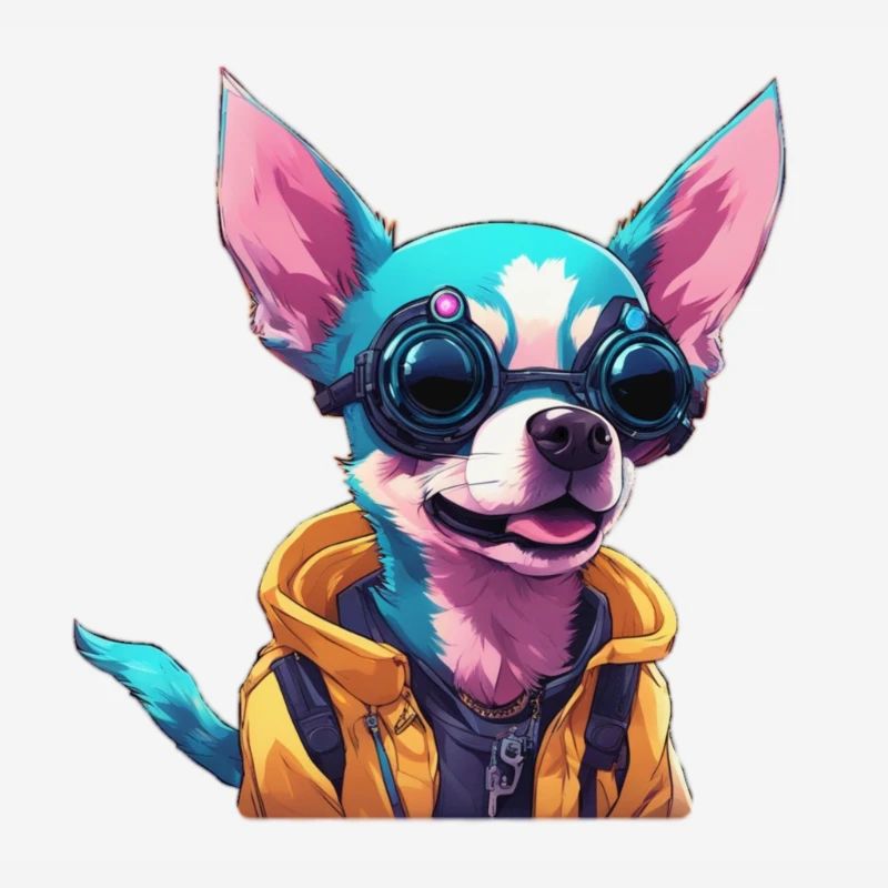 TechTails // Cyberpunk Dog