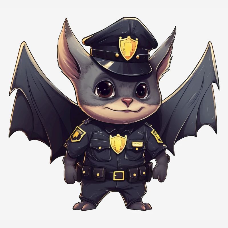 Fledermaus Polizei