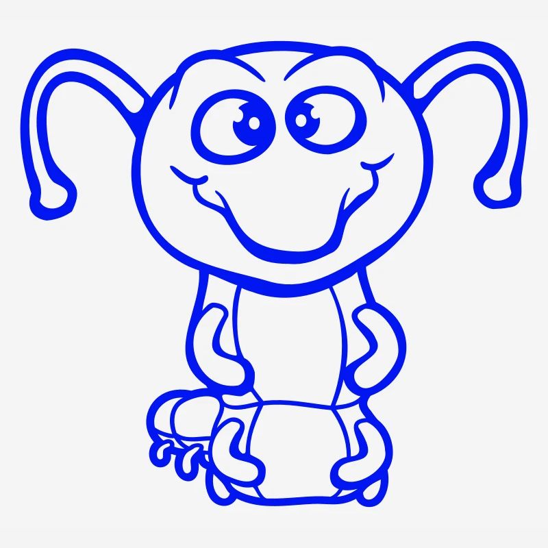 Chenille douce douce petits sourires amicale heureuse