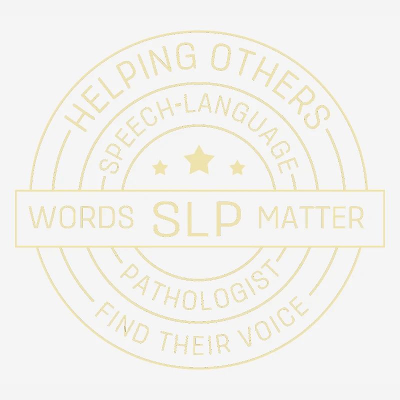 Speech Pathologist SLP Speech Therapist