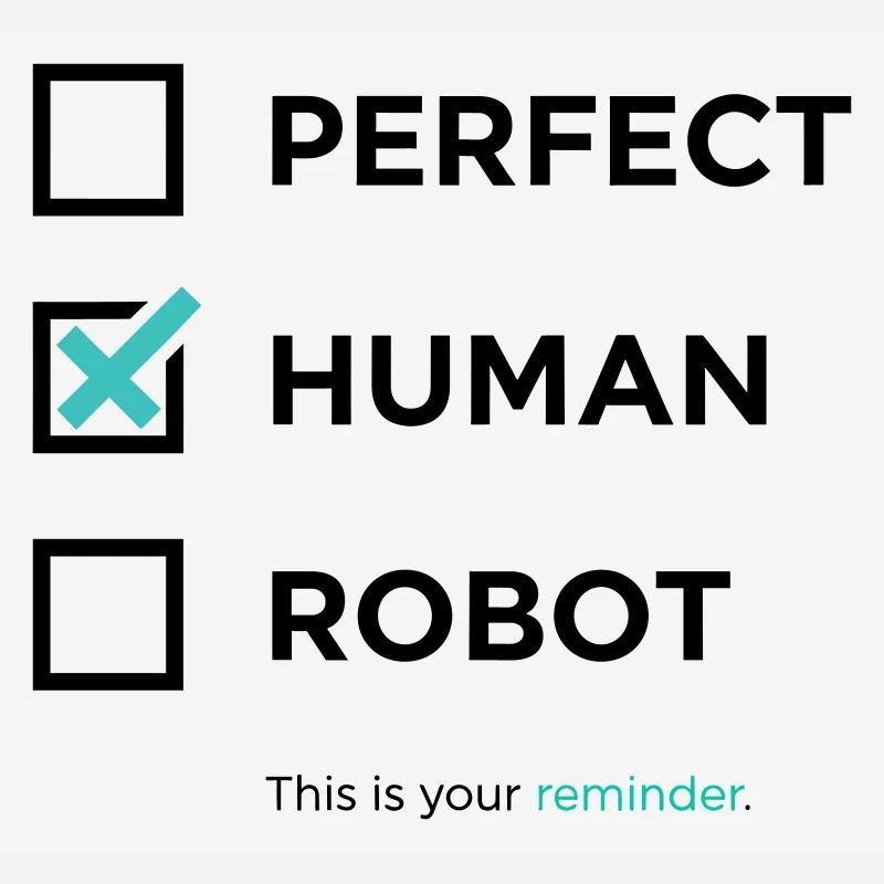 Perfect Human Robot – Minimal Checkbox Statement